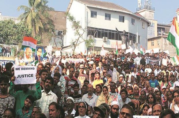 anti caa protest in goa
